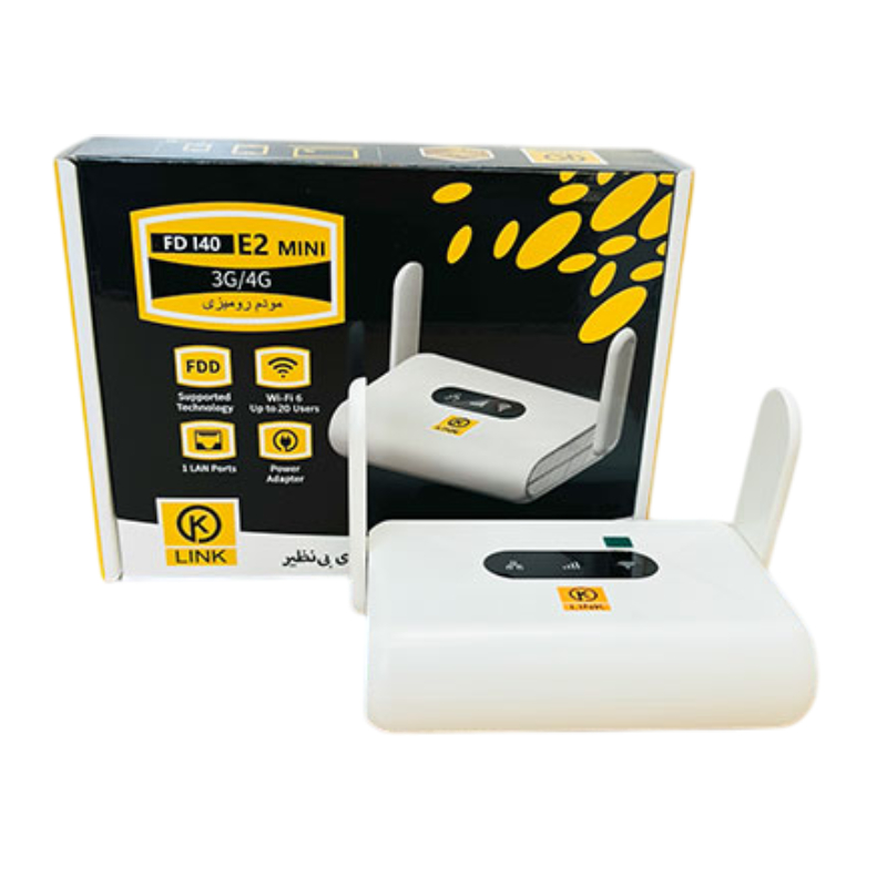 مودم روتر بی سیم 4G/LTE کالینک مدل KLINK FD i40 E2 MINI