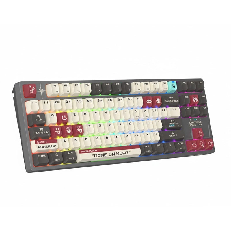کیبورد گیمینگ ای فور تک قرمز مدل A4TECH BLOODY KEYBOARD WS87