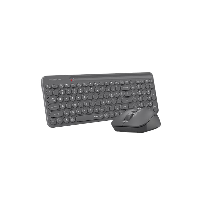 کیبورد و ماوس ای فور تک طوسی مدل A4TECK COMBO FG3300 AIR2