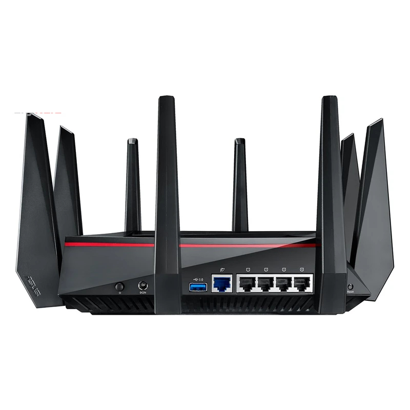 روتر حرفه ای گیمینگ بی‌ سیم سه باند ایسوس مدل ASUS RT-AC5300
