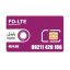 سیم کارت 4G/4.5G اعتباری رایتل 09211420166 به همراه 6 گیگ اینترنت دو ماهه