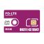 سیم کارت 4G/4.5G اعتباری رایتل 09211425547 به همراه 6 گیگ اینترنت دو ماهه