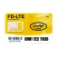 سیم کارت 4G/4.5G اعتباری ایرانسل 09011227035 به همراه 1 گیگ اینترنت یک ماهه