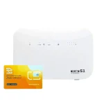 مودم 4G/TD-LTE تک نت مدل TF-I60 S1 به همراه سیم کارت تک نت با 1000 گیگ یکساله