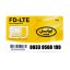 سیم کارت 4G/4.5G اعتباری ایرانسل 09339568199 به همراه 1 گیگ اینترنت یک ماهه