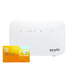 مودم 4G/TD-LTE تک نت مدل TF-I60 S1 به همراه سیم کارت تک نت با 500 گیگ یکساله