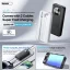 پاوربانک ریمکس مدل Fast Charge 2way ظرفیت 20000 میلی آمپر ساعت به همراه کابل USB-C و لایتنینگ
