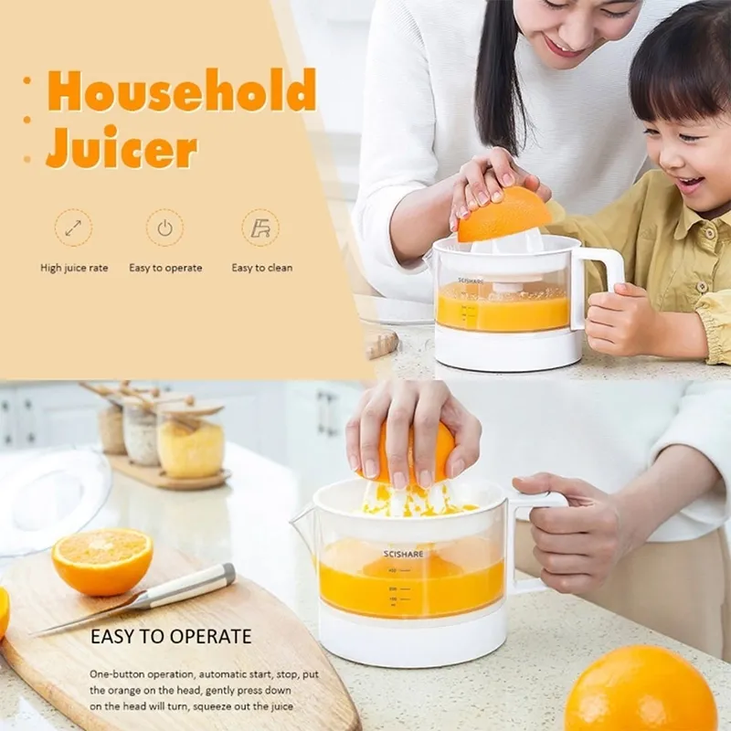 آبمیوه گیری برقی 400 میلی لیتری شیائومی مدل Xiaomi SCISHARE S411 400ml Electric Juicer