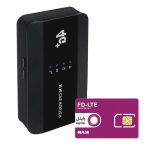 مودم 4G قابل حمل لن دار مدل WIFI M10-EW به همراه سیم کارت رایتل 6 گیگ دو ماهه مودم 4G قابل حمل لن دار مدل WIFI M10-EW به همراه سیم کارت رایتل 6 گیگ دو ماهه