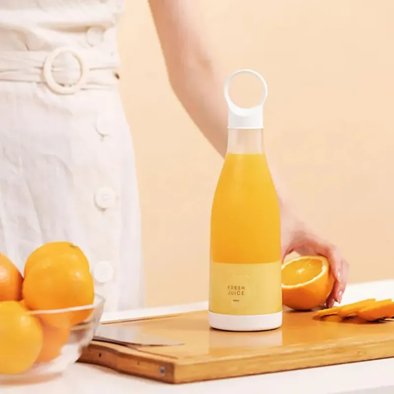بطری مخلوط کن قابل حمل Fresh Juice Bottle Blender 450ML V4
