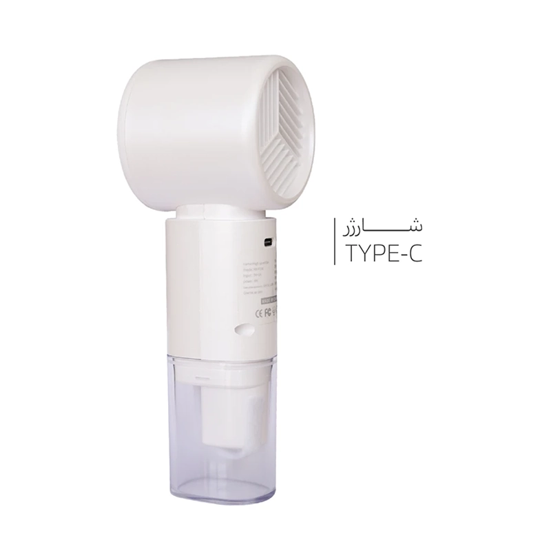 پنکه شارژی دستی مه پاش Handheld High Speed Fan F338