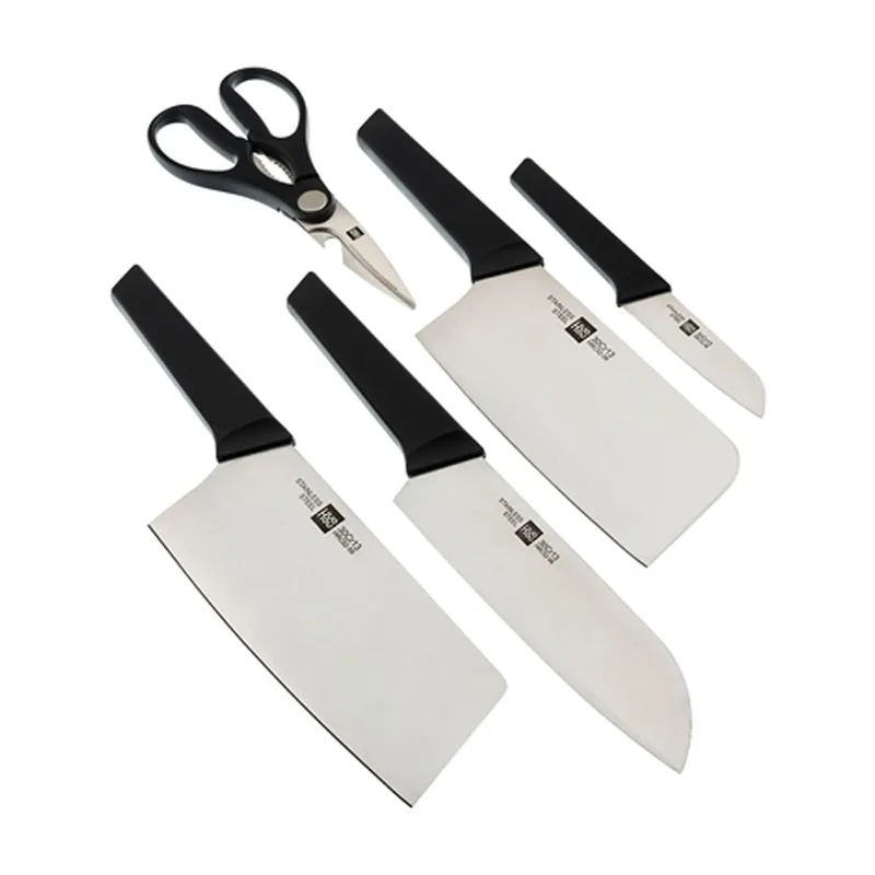 ست چاقوی آشپزخانه HuoHou 6-Piece Kitchen Knife Set Lite HU0058