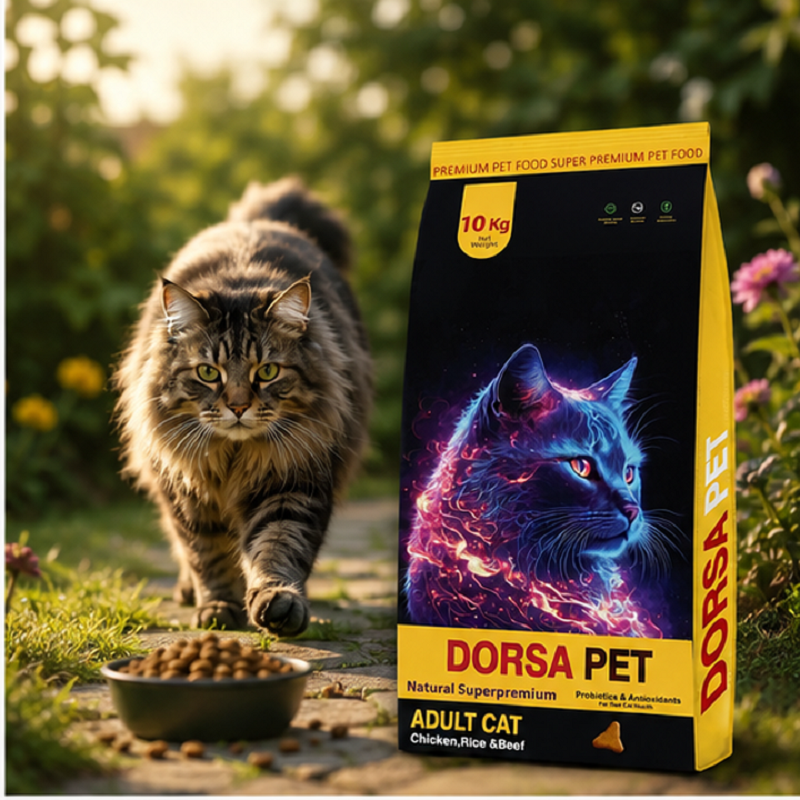 غذای خشک گربه درسا پت 10 کیلوگرم Dorsa Pet Cat Dry food