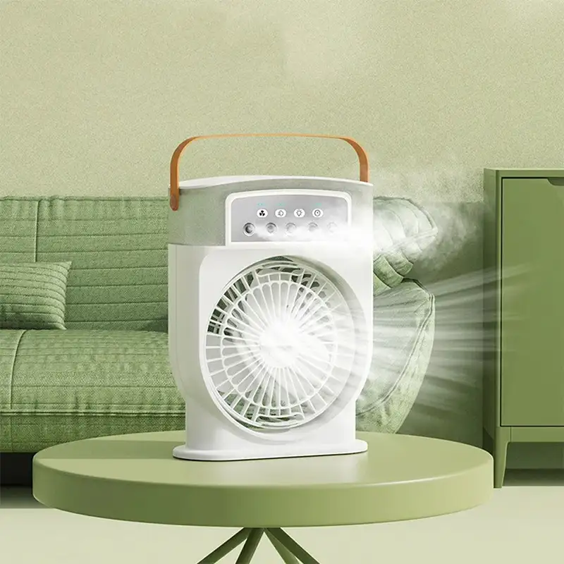 پنکه رومیزی مه پاش شارژی مدل Mini portable cooling fan