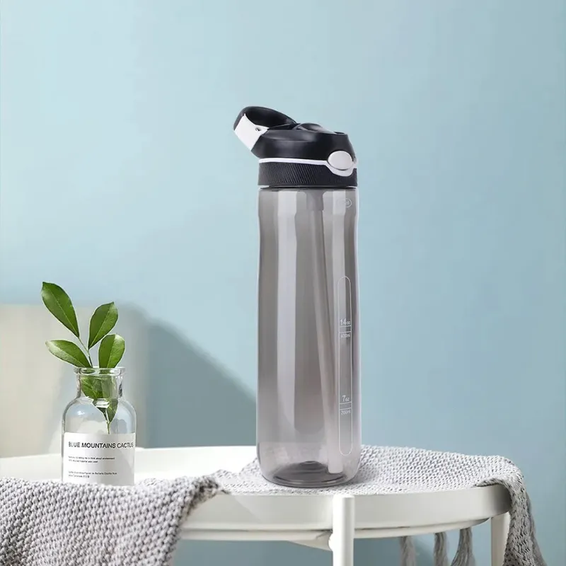 بطری آب شیائومی Sanvcat Tritan Straw Cup Sports Bottle