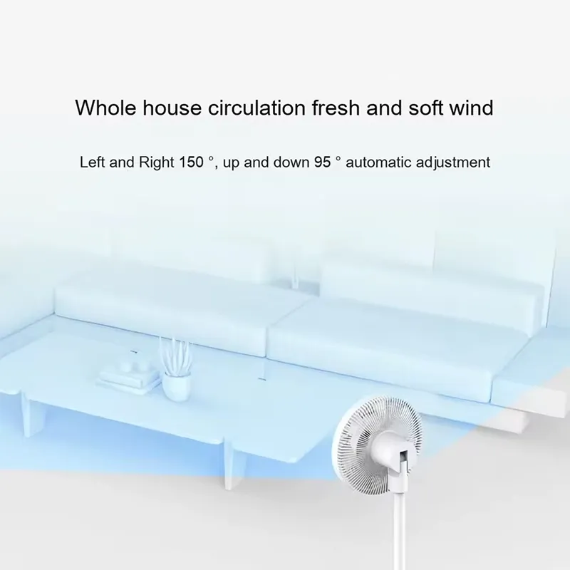 پنکه ایستاده شارژی شیائومی مدل Mijia smart standing fan 2 pro (Wireless Fan BPLDS05DM)