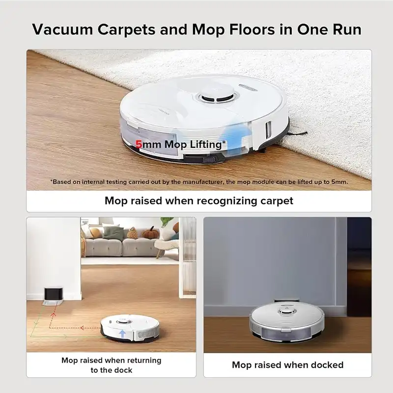 جارو رباتیک شیائومی مدل roborock S8 Robot Vacuum and Mop Cleaner