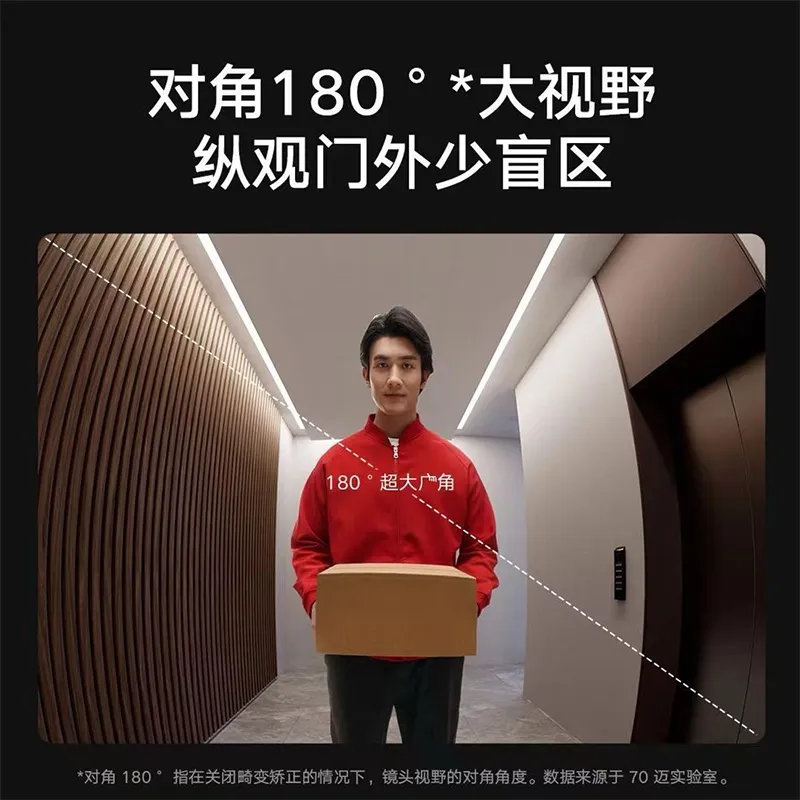 زنگ درب هوشمند شیائومی مدل Xiaomi Smart Doorbell 2 MJMY01BY
