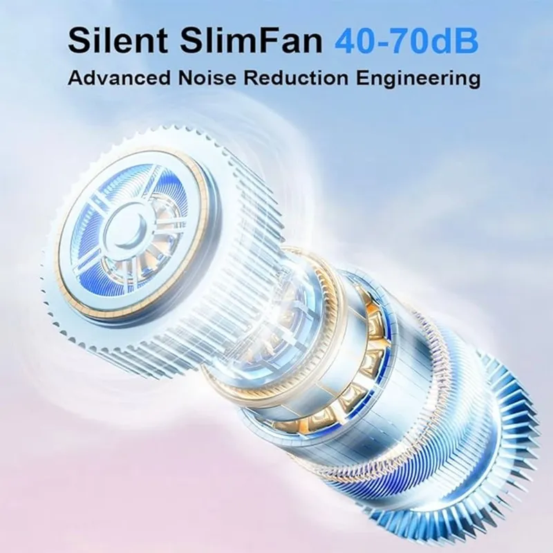 پنکه شارژی دستی شیائومی یوپین Sothing Foldable Handheld Fan Engine Z