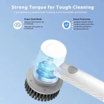 لوازم جانبی برس و فرچه تمیز کننده شارژی شیائومی Youpin Xiaoda Electric Cleaning Brush XL-DDQJS01