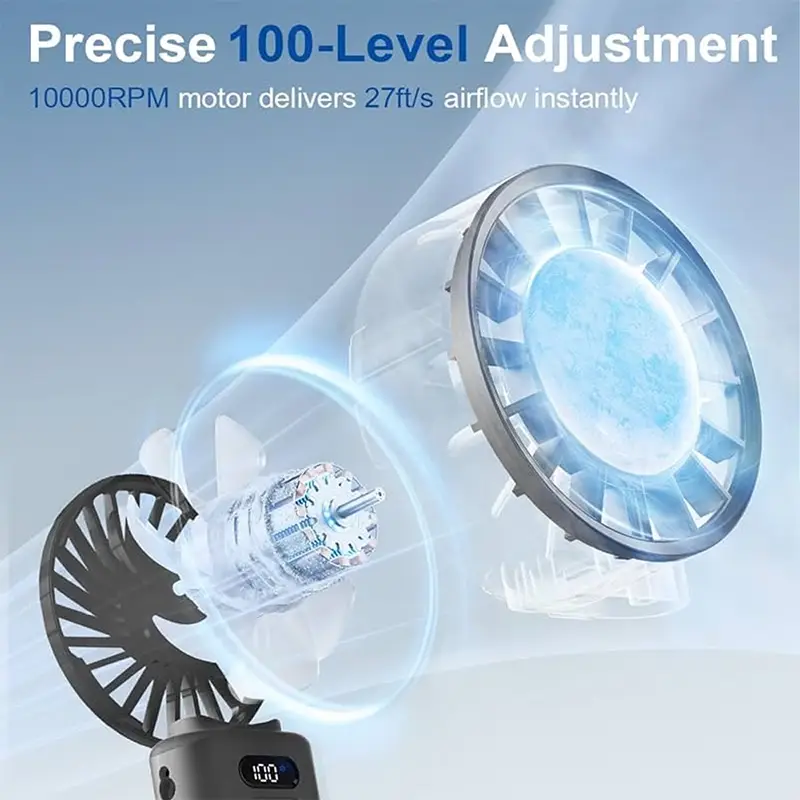 پنکه شارژی دستی شیائومی یوپین Sothing Cooling High Speed Fan Ice Z