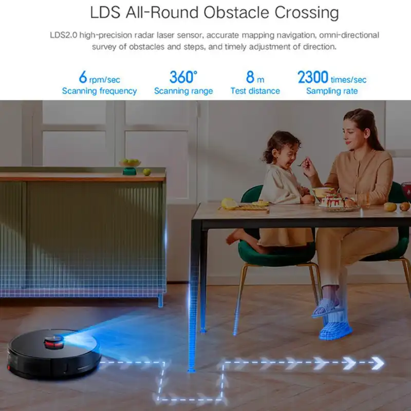 جارو رباتیک شیائومی مدل Lydsto R1 Pro