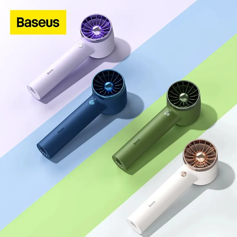 پنکه دستی قابل شارژ باسئوس Baseus Flyer Turbine Handheld Fan BS-HF001