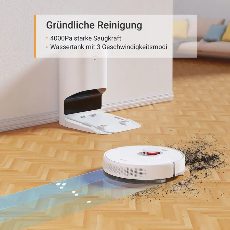 جارو برقی رباتیک شیائومی Dreame D10 Plus