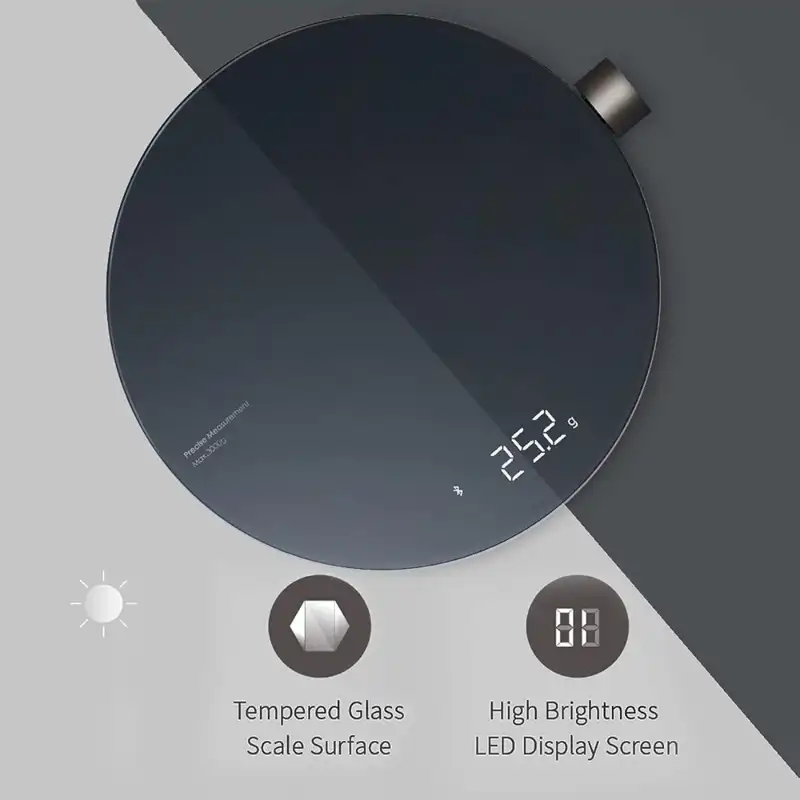 ترازو هوشمند و دیجیتال آشپزخانه مدل HOTO Smart Kitchen Scale QWCFC001