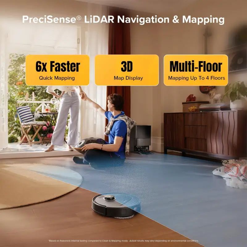 جارو رباتیک روبوراک مدل Xiaomi Roborock Qrevo 5AE Robotic Vacuum Cleaner