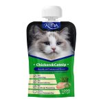 پودینگ گربه آمنا با طعم مرغ و کت نیپ 100گرم Amna Cat Pouch