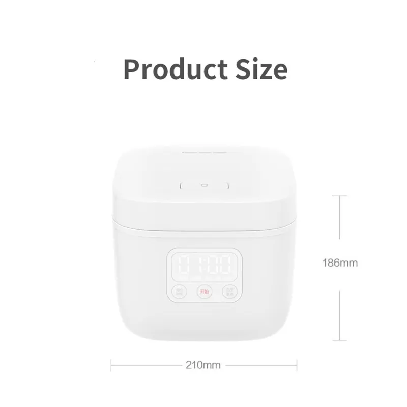 پلوپز برقی 1.6 لیتری شیائومی 1.6L Home Electric Rice Cooker DFB201CM