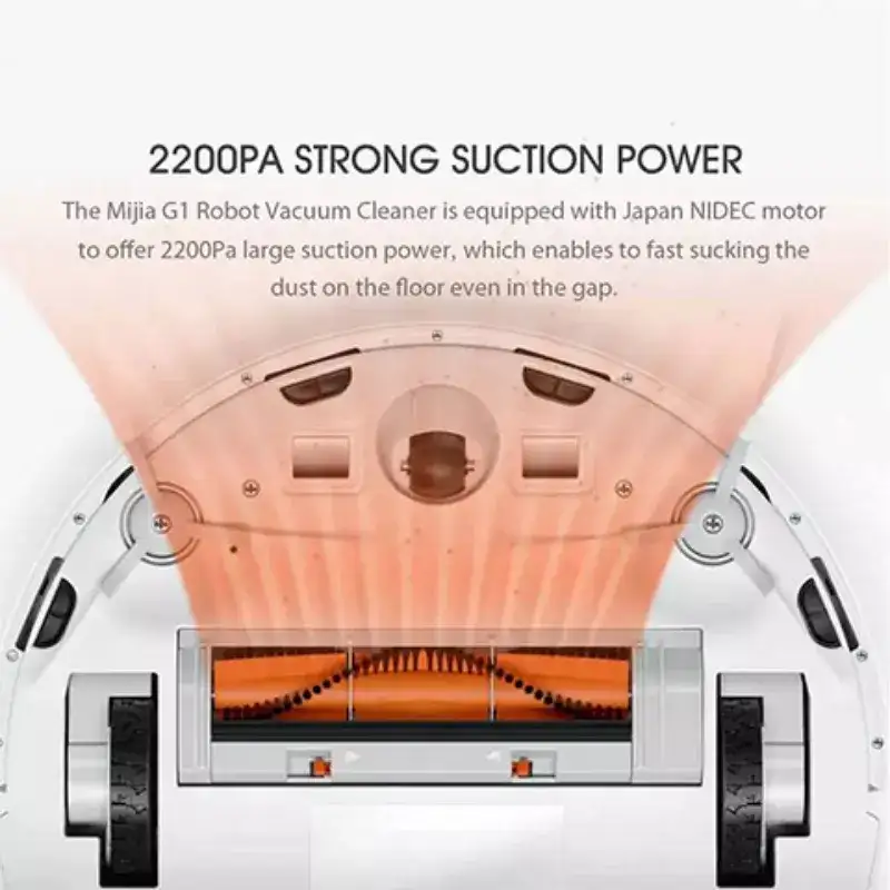جارو رباتیک شیائومی مدل Xiaomi Mijia Sweeping Robot G1 MJSTG1 (جعبه باز)