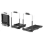تردمیل تاشو مدل Powerology Folding Design Walking and Running Pad PFTRDMLBK