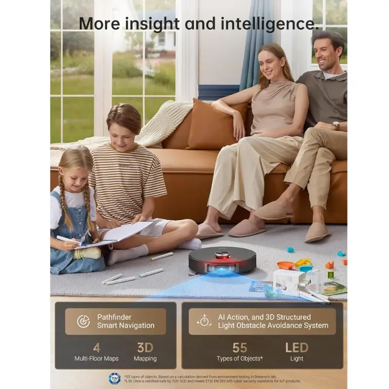 جارو رباتیک شیائومی مدل dreame Bot L30 Ultra Robot Vacuum