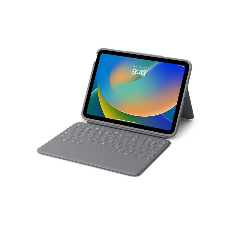 کیبورد بی‌سیم لاجیتک Logitech Rugged Folio مخصوص آیپد A16
