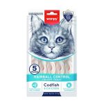 بستنی درمانی گربه با طعم مرغ و ماهی کاد ونپی (هربال کنترل) 14 گرم Wanpy Creamy