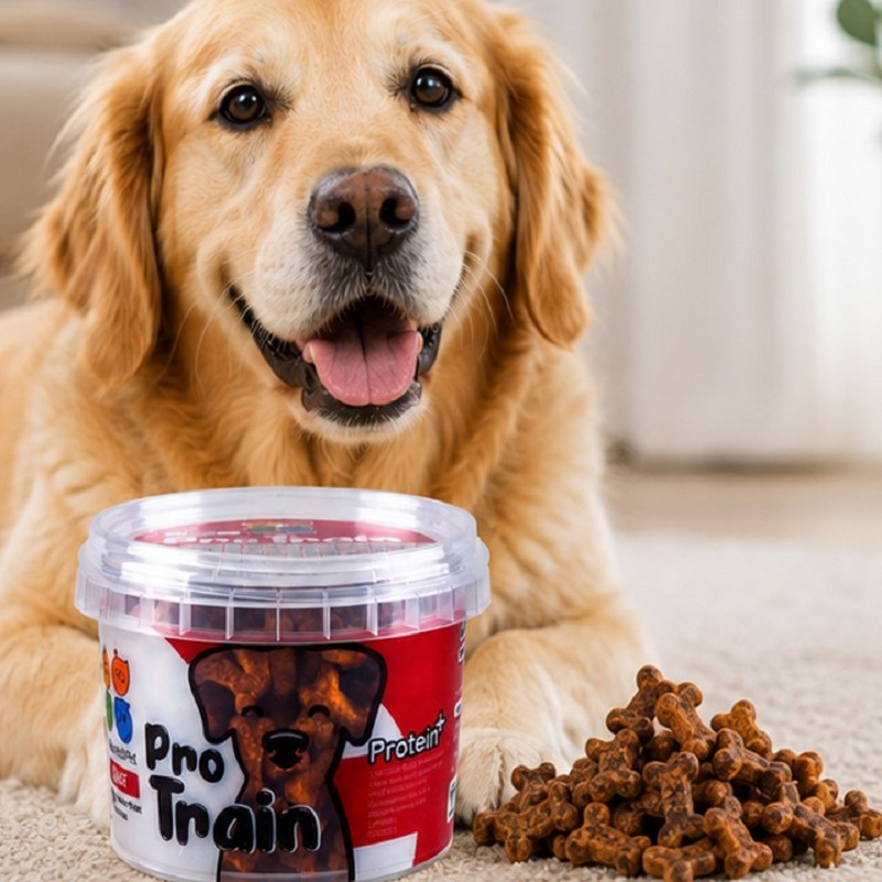 تشویقی سگ پرو ترین نوریش پت با طعم گوشت گاو 140 گرم Nourish Pet Snack