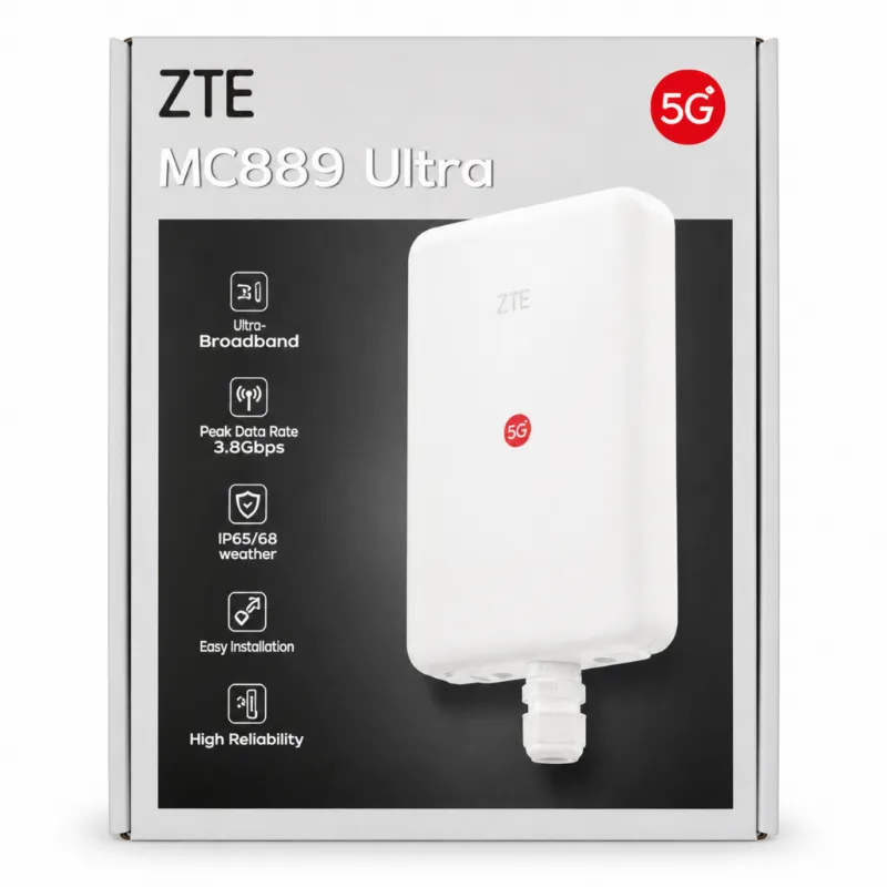 مودم فضای باز 5G زد تی ای مدل ZTE MC7510D 5G Outdoor CPE Router (MC889 Ultra)
