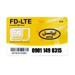 سیم کارت 4G/4.5G اعتباری ایرانسل 09011498315 به همراه 1 گیگ اینترنت یک ماهه