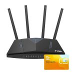 مودم روتر بی سیم 4G دی لینک مدل DWR-M960 به همراه سیم کارت تک نت با بسته 90 گیگ سه ماهه