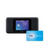 مودم 4.5G قابل حمل یوکیو هوآوی مدل Speed Wifi Next W06 به همراه سیم کارت شاتل با بسته 1 گیگ یک ماهه