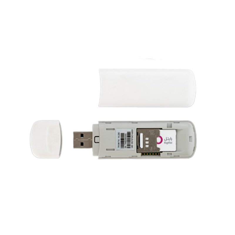 مودم همراه دانگل 3G رایتل مدل WU260 به همراه سیم کارت رایتل 6 گیگ دو ماهه