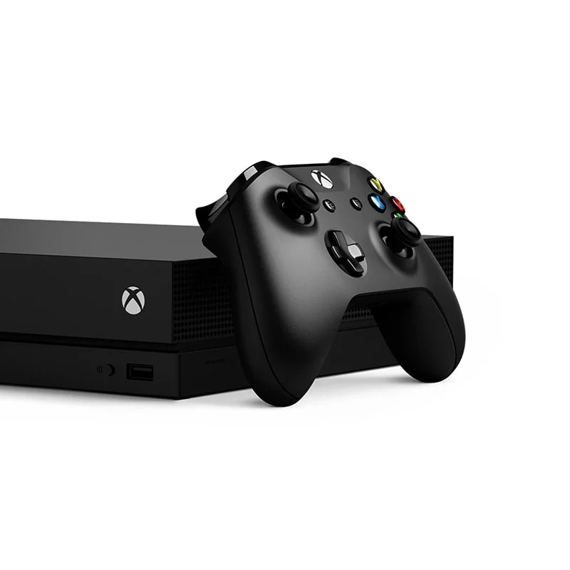 کنسول بازی مایکروسافت مدل Xbox One X ظرفیت 1 ترابایت همراه بازی