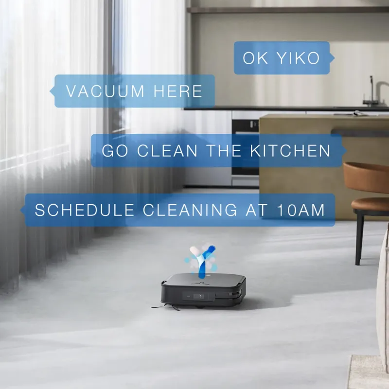 جارو رباتیک اکووکس مدل ECOVACS DEEBOT X2 COMBO All-in-one Robot Vacuum
