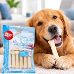 تشویقی دنتال سگ مدل مسواکی طعم شیری 90 گرم Dental Snack