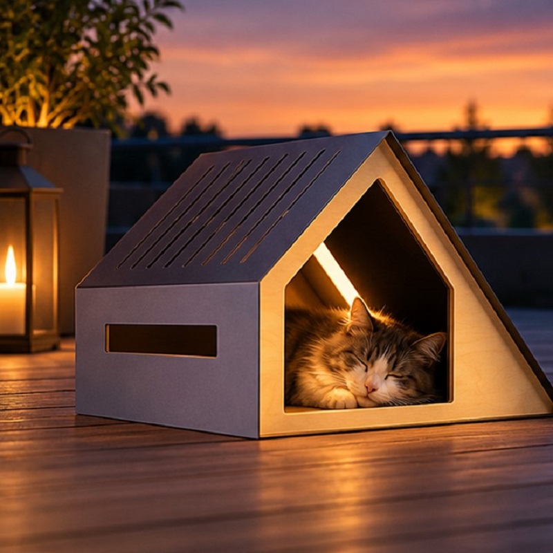 خانه سگ و گربه مدل مارلون Pet House Marlon