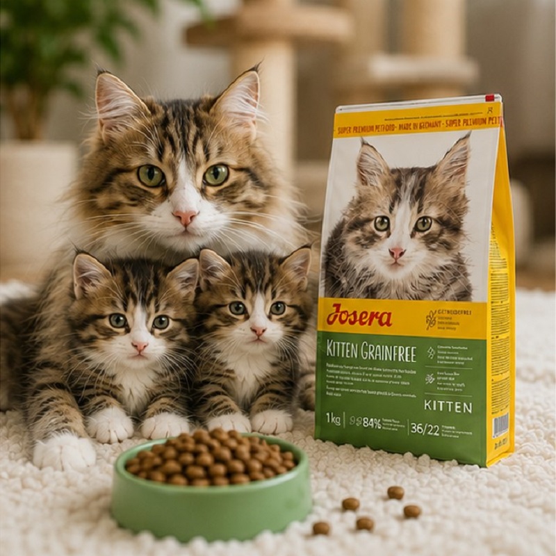 غذای خشک گربه کیتن گرین فری (بدون غلات) جوسرا 5 کیلوگرم Josera Kitten Grain Free