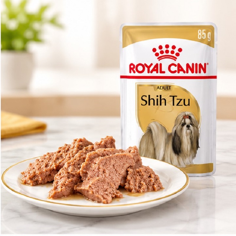 پوچ سگ شیتزو رویال کنین 85 گرم Royal Canin Pouch