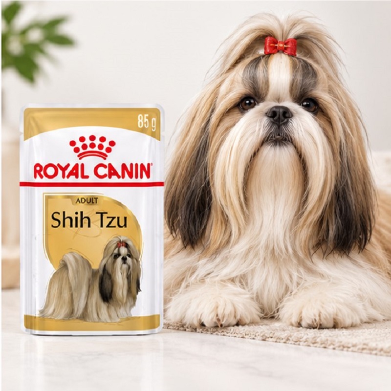 پوچ سگ شیتزو رویال کنین 85 گرم Royal Canin Pouch